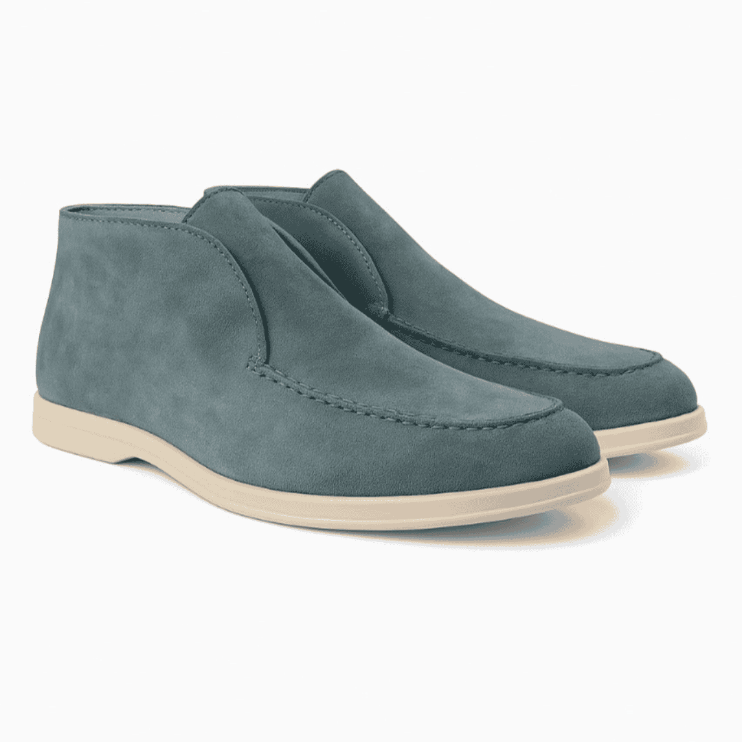 Derada | Hoge Suede Loafers - Derada Fashion