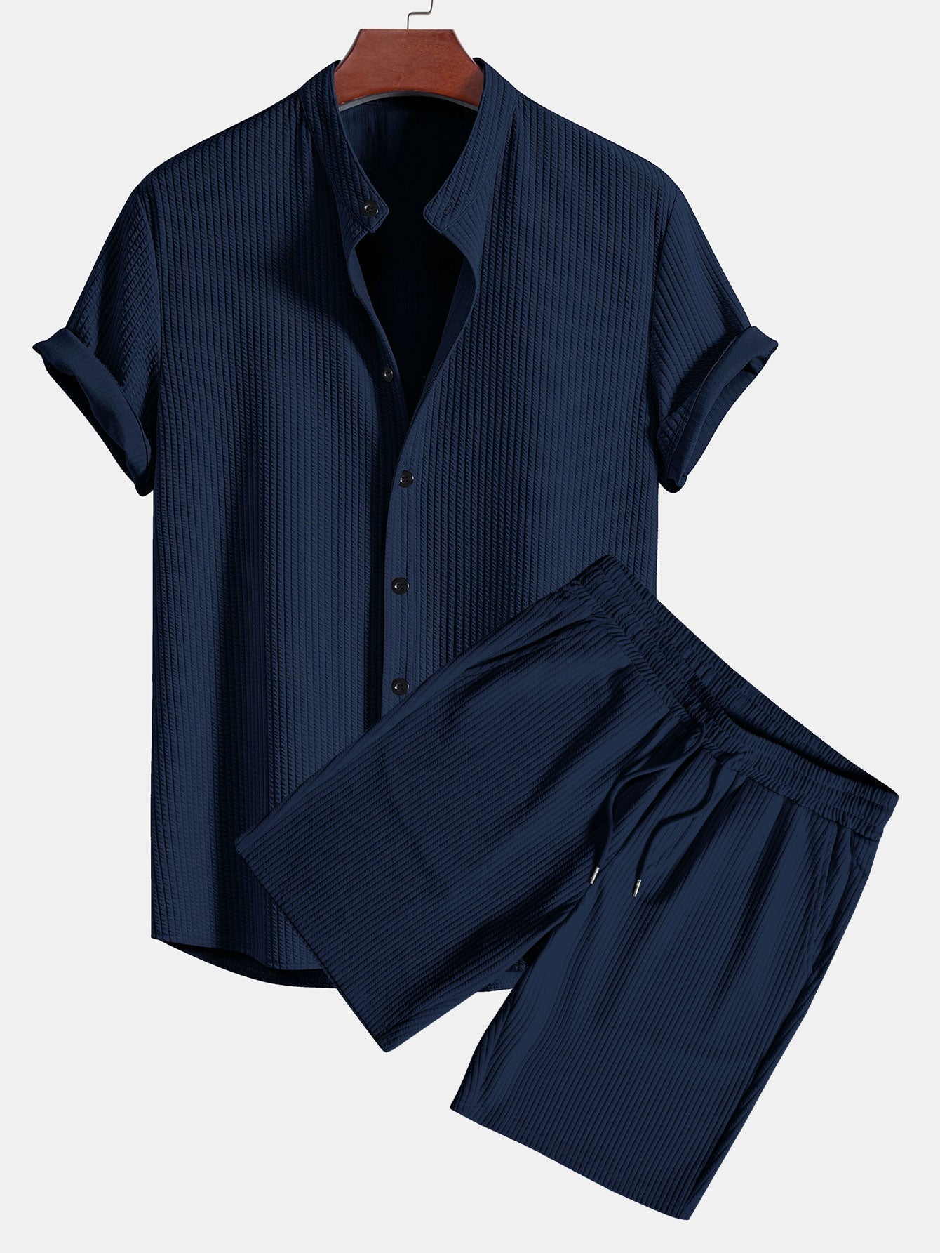 Derada | Strakke Geribbelde Set - Derada Fashion