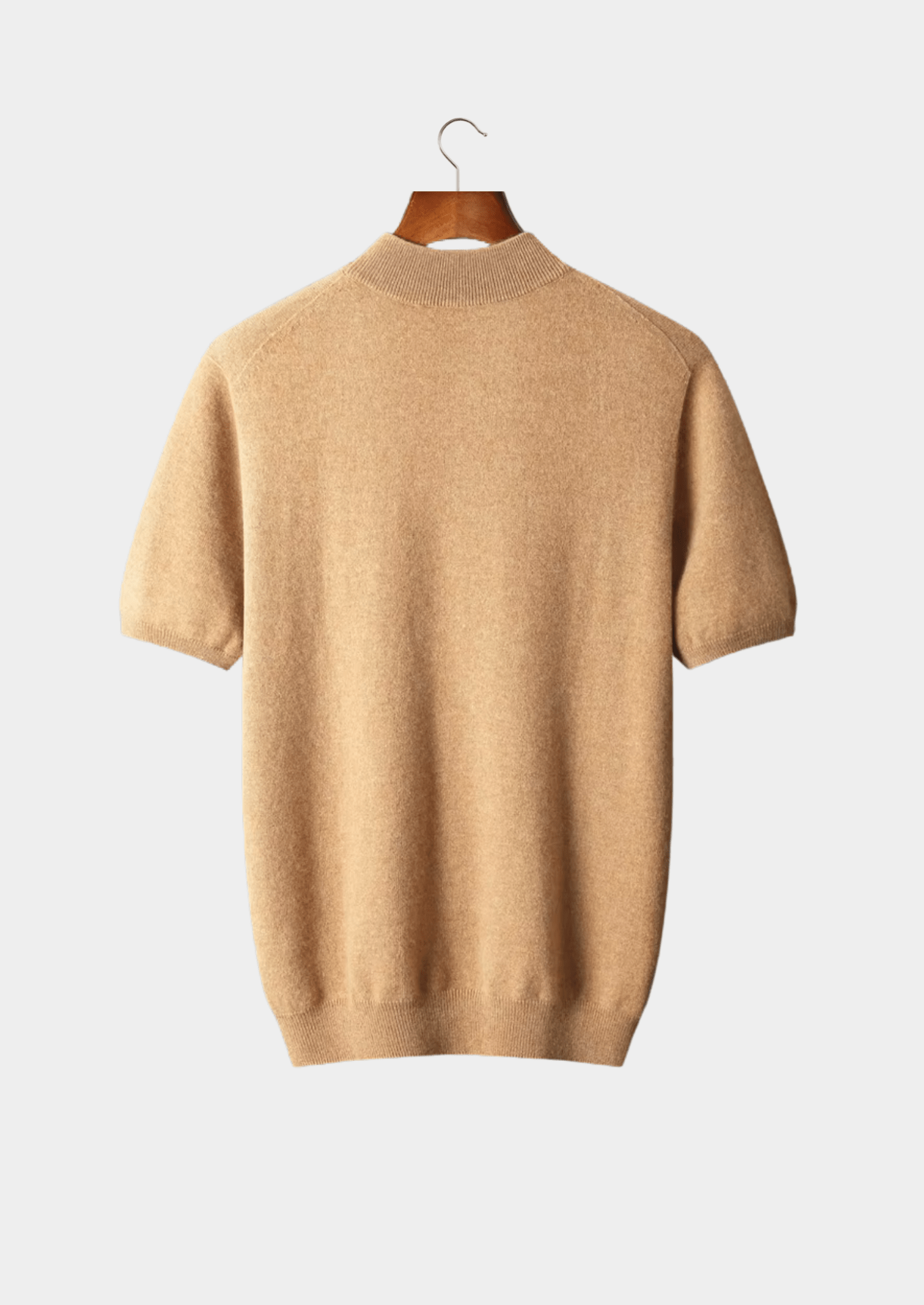 PREMIUM CASHMERE MOCK NECK T - SHIRT - Derada