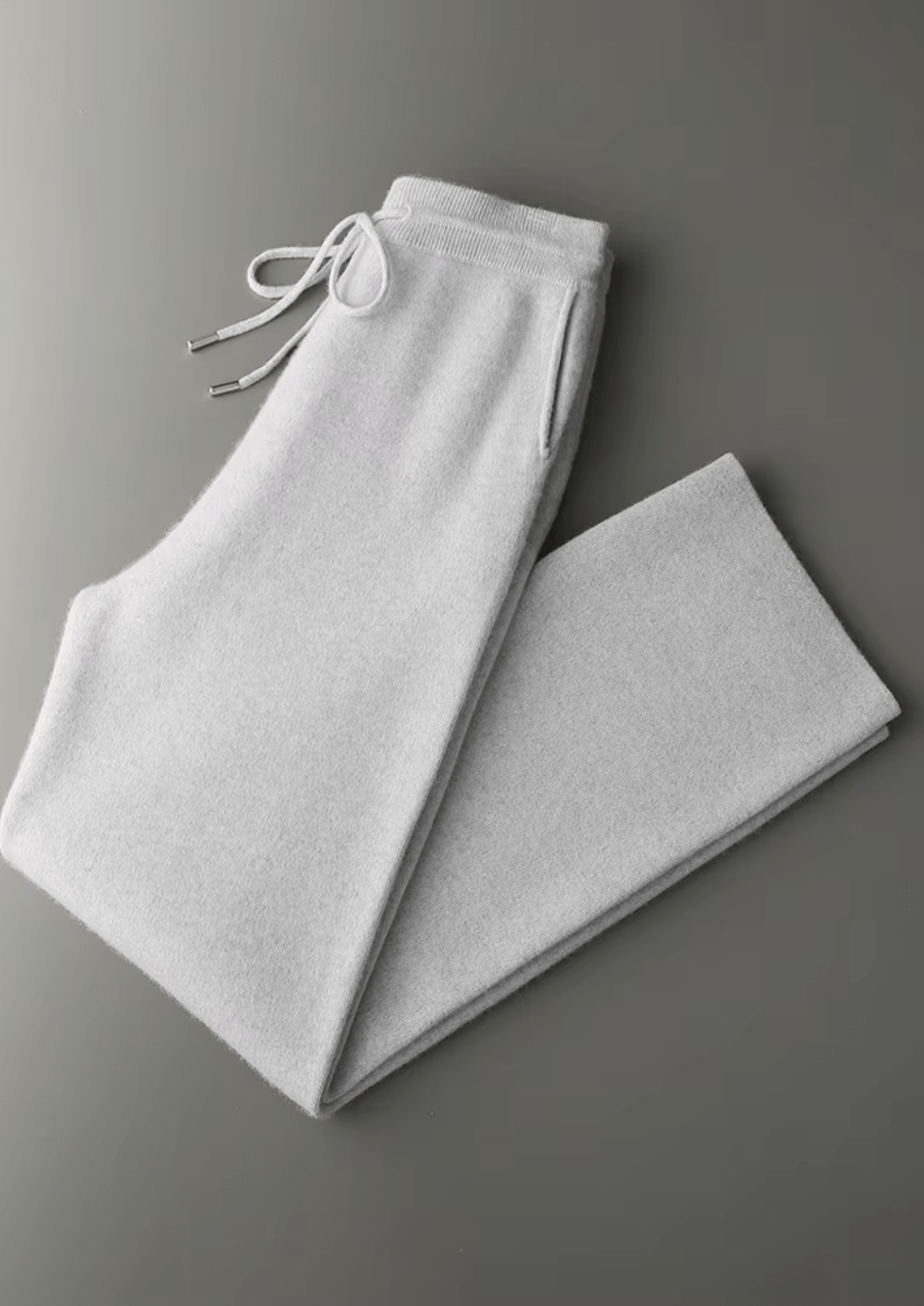 PREMIUM CASHMERE RELAXED TROUSERS - Derada