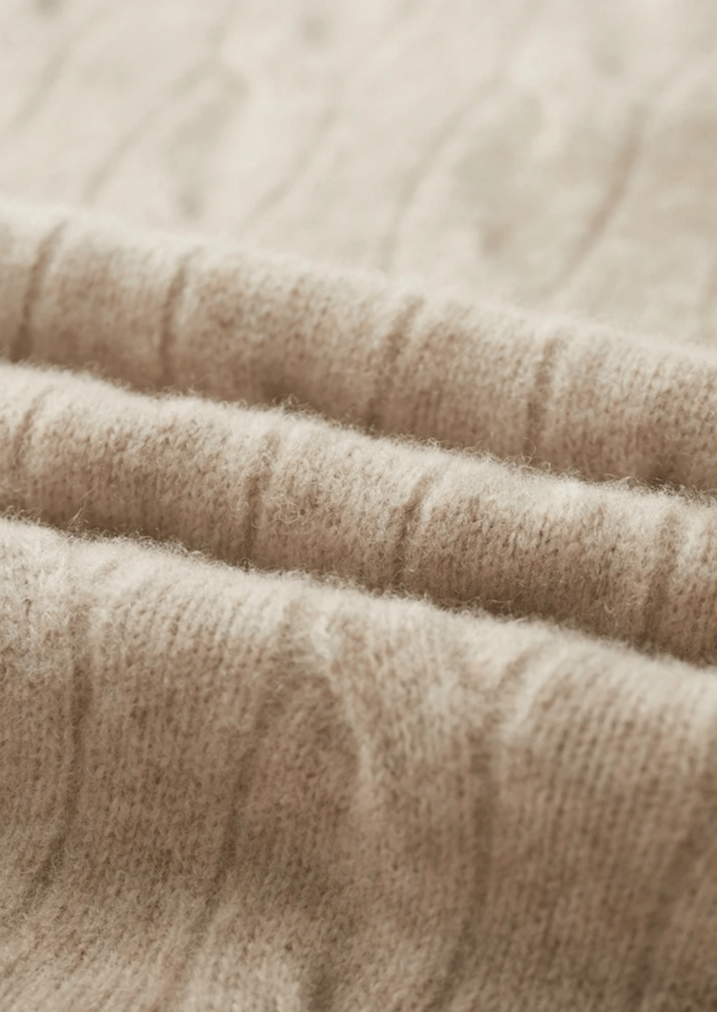 PURE EXTRA - FINE MERINO WOOL CABLE HALF ZIP - Derada