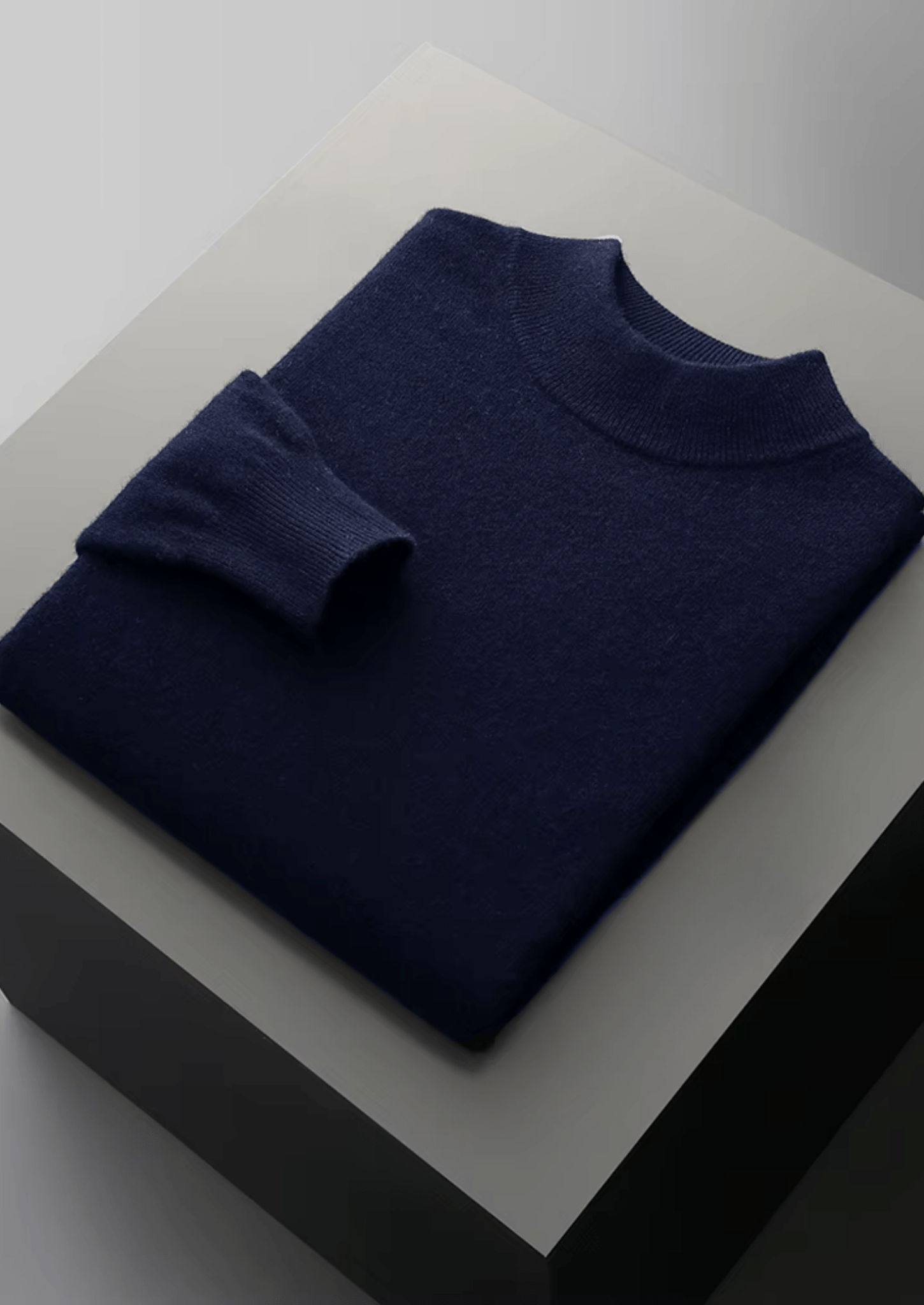 PURE EXTRA - FINE MERINO WOOL CLASSIC MOCKNECK - Derada