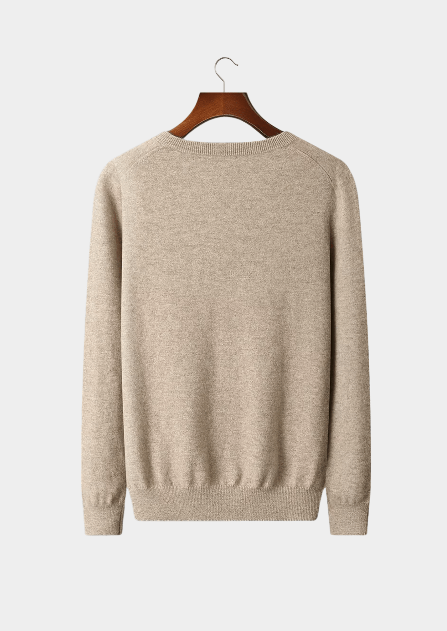 PURE EXTRA - FINE MERINO WOOL CLASSIC V - NECK SWEATER - Derada