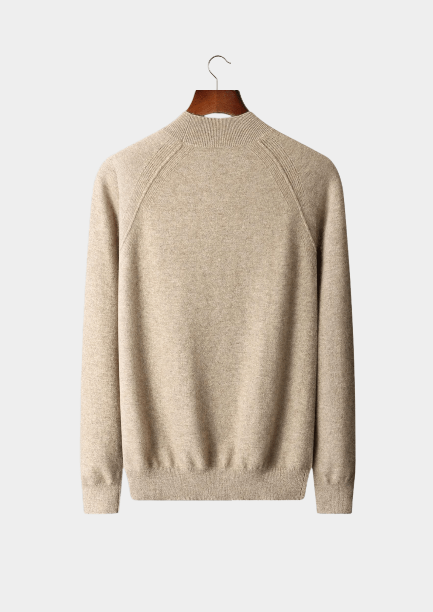 PURE EXTRA - FINE MERINO WOOL RAGLAN MOCKNECK - Derada
