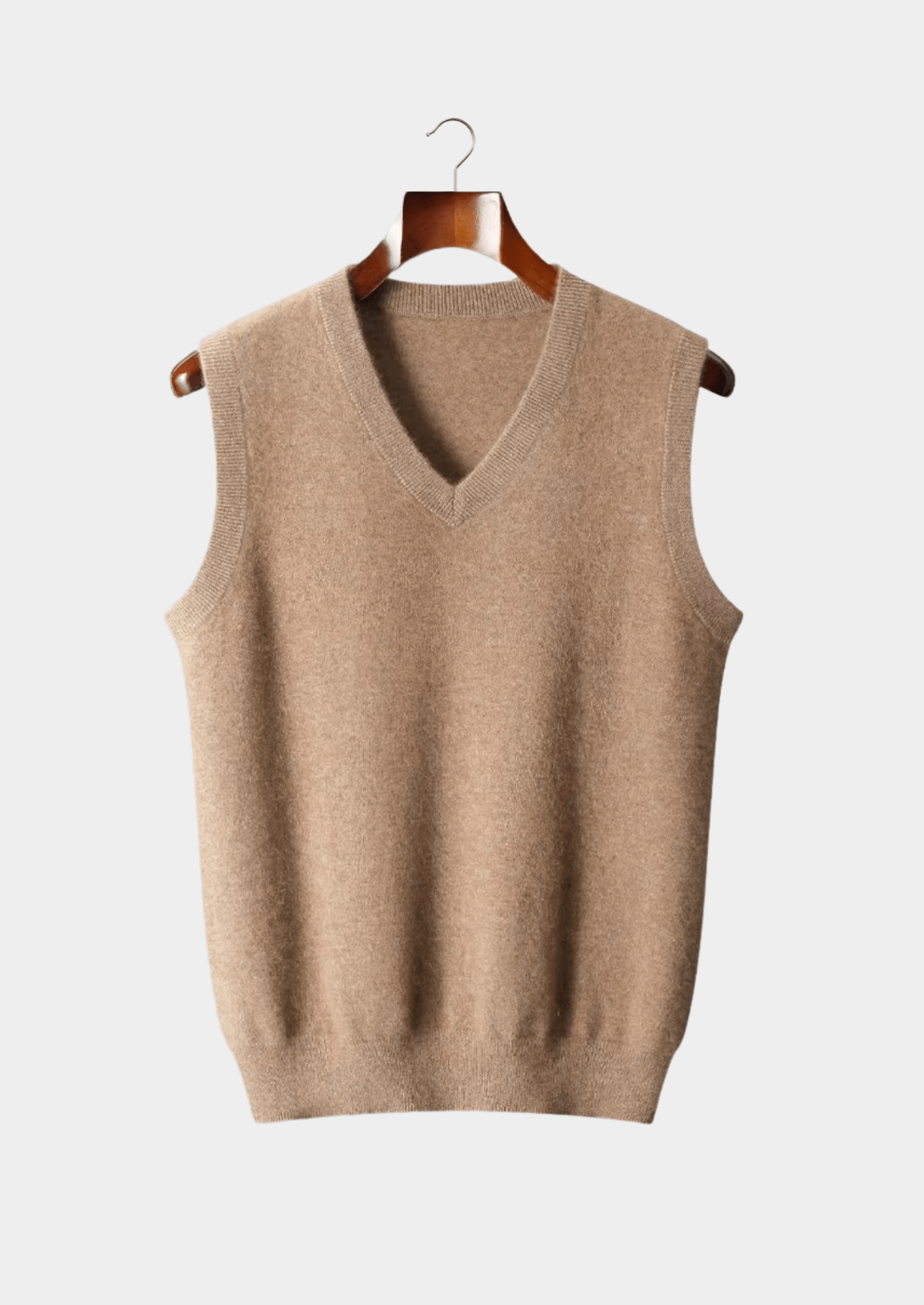 PURE EXTRA - FINE MERINO WOOL V - NECK VEST - Derada