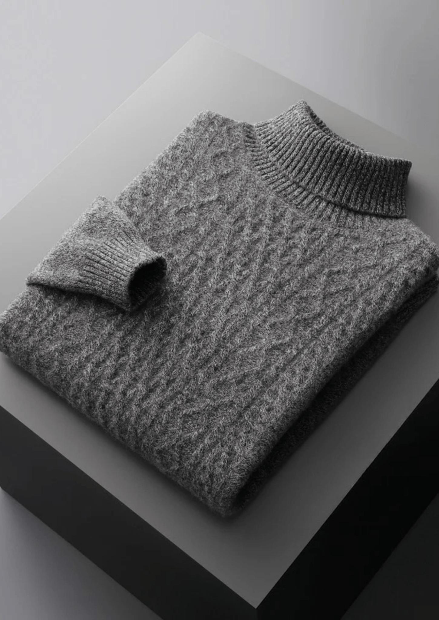 PURE EXTRA - FINE MERINO WOOL WINTERTIME ROLLNECK - Derada