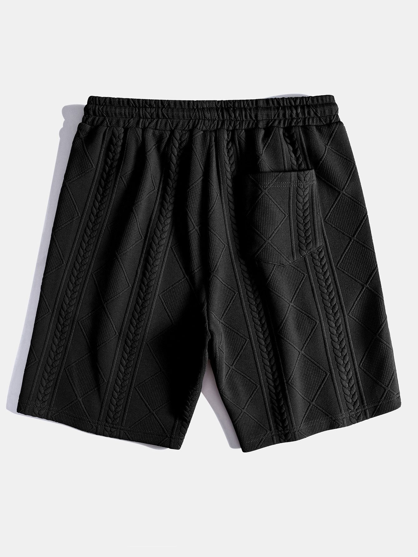 Derada | Geometrisch Jacquard Shorts - Derada Fashion