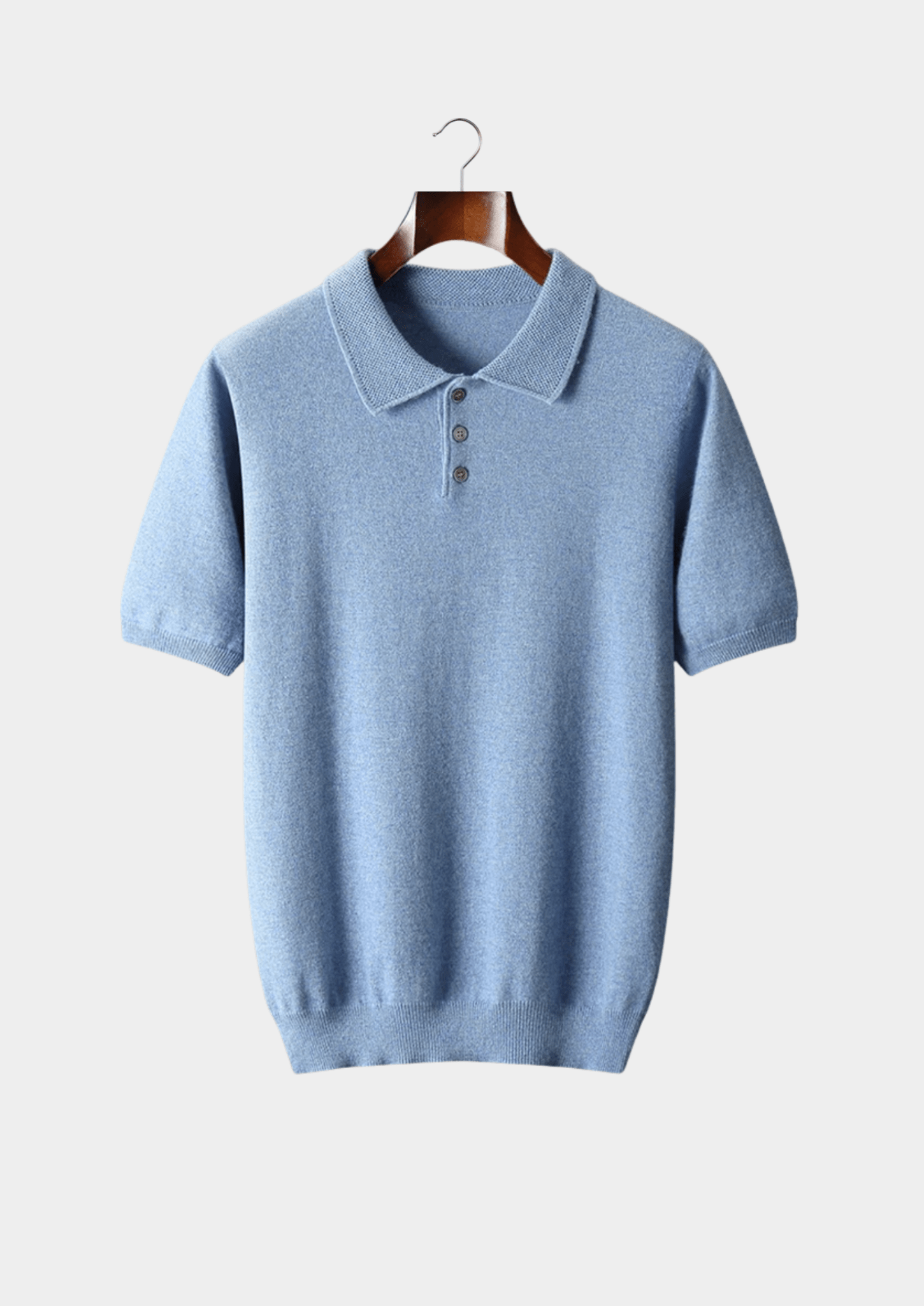 PREMIUM CASHMERE CLASSIC POLO SHIRT - Derada