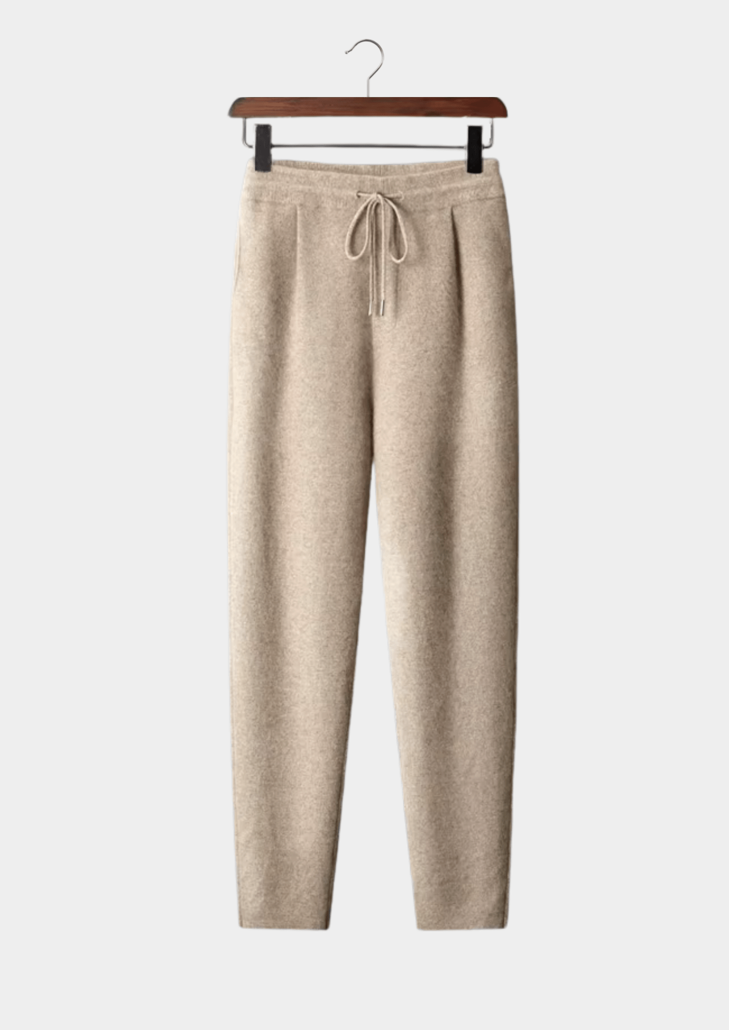 PREMIUM CASHMERE PLEATED TROUSERS - Derada