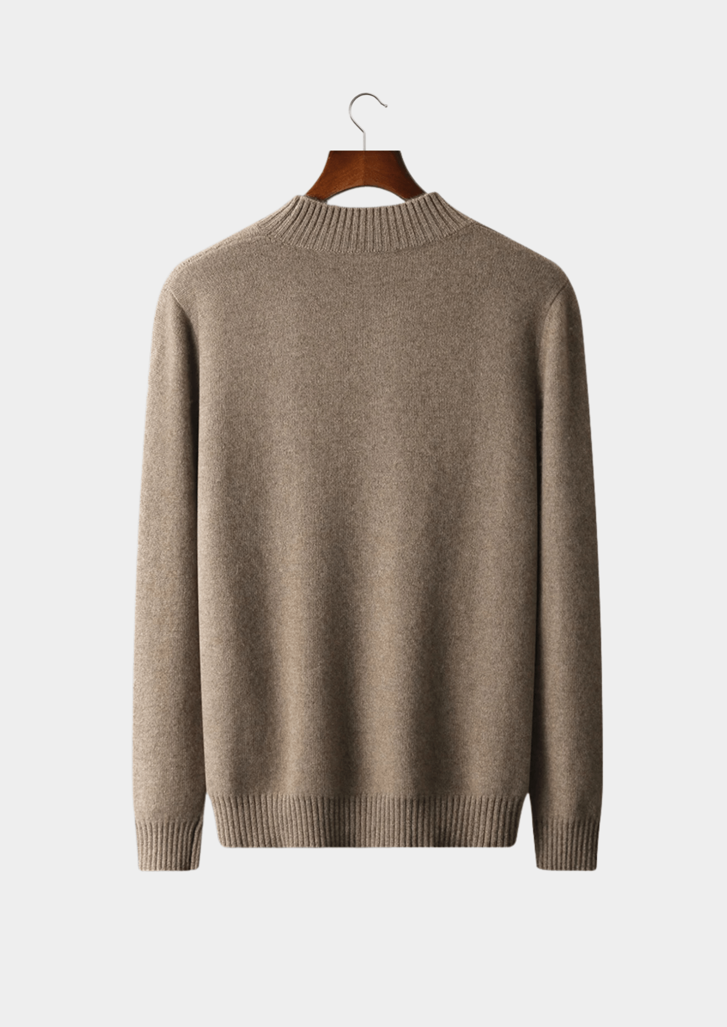 PURE EXTRA - FINE MERINO WOOL JACQUARD MOCKNECK - Derada