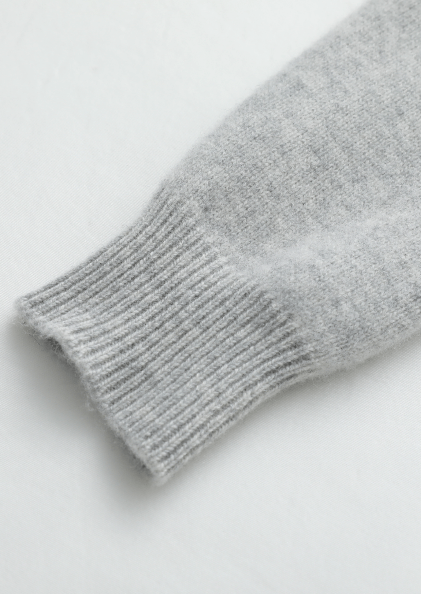 PURE EXTRA - FINE MERINO WOOL LUZZO SET - LIGHT GRAY - Derada